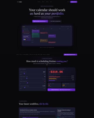 Financial Services Digital Presence Cost Calculator Website Template