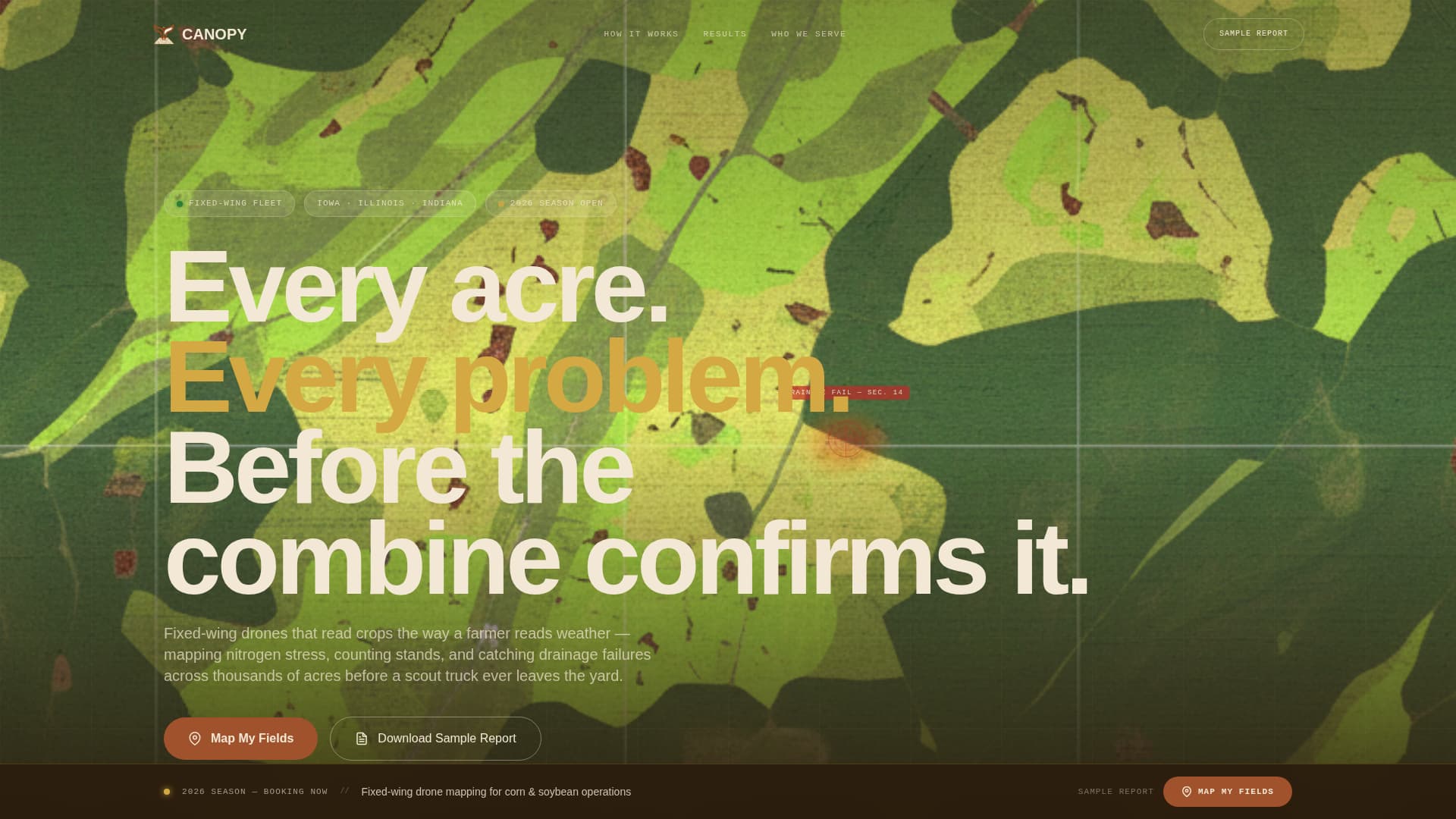 Agritech & Farm Tech Professional Website Template