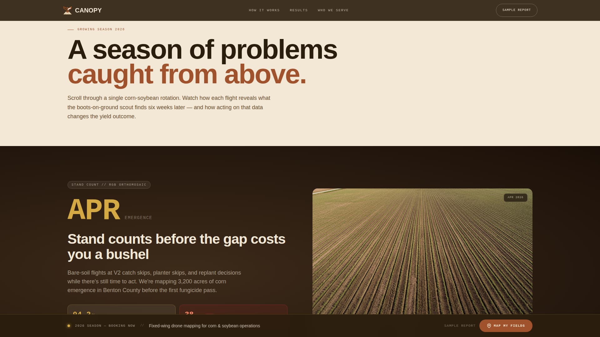 Agritech & Farm Tech Professional Website Template