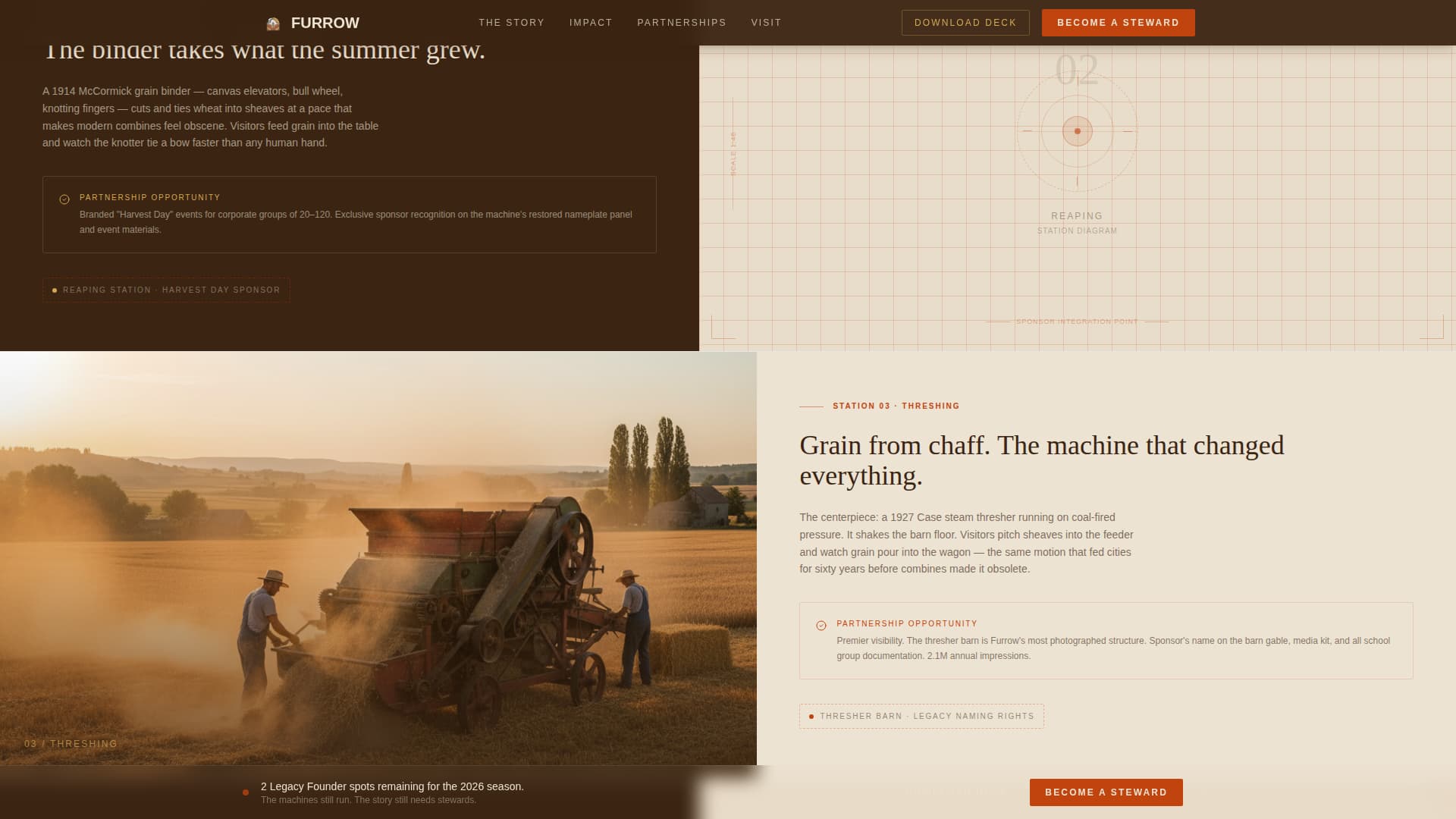 Agri-Tourism & Farm Experience Professional Website Template