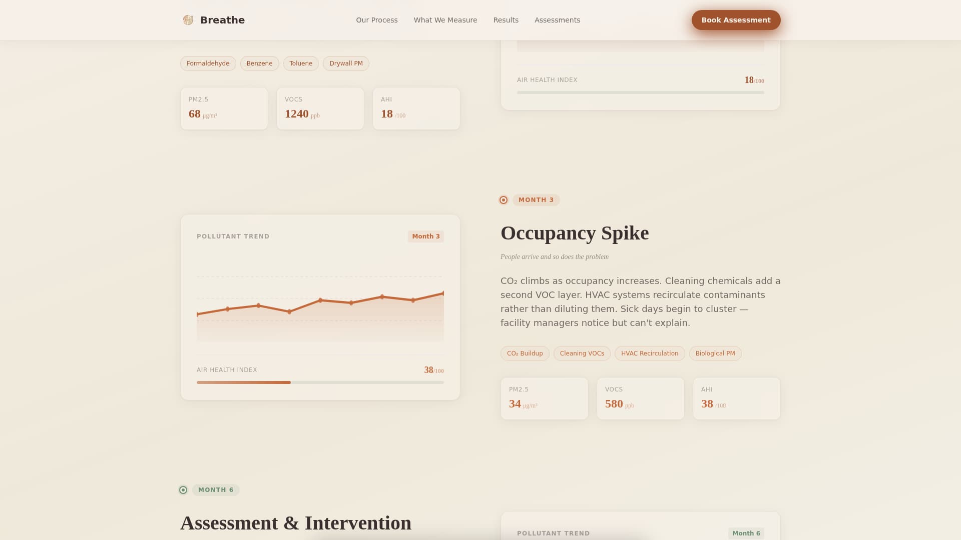 Environmental Consulting Booking Website Template