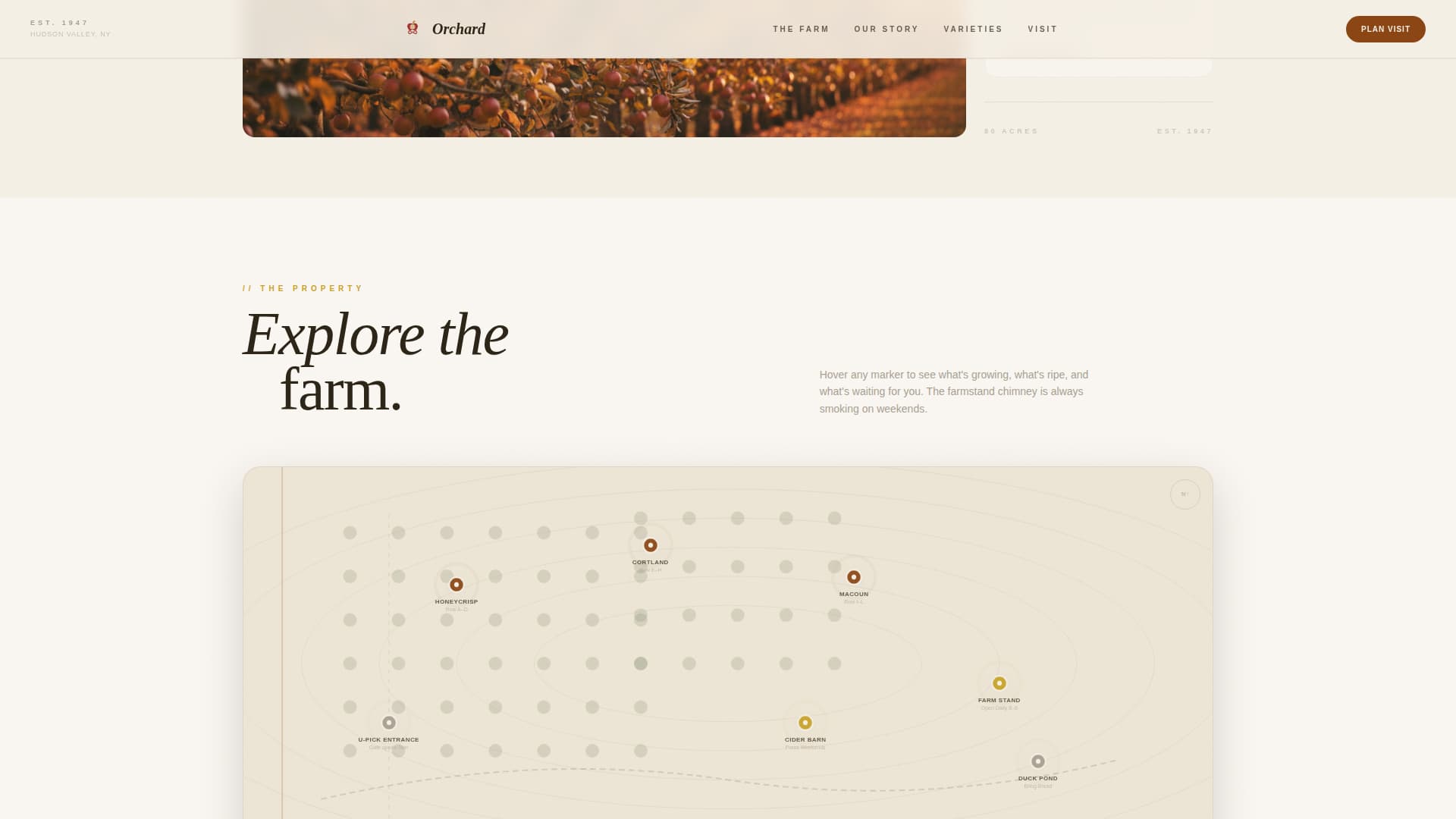 Fruit & Vegetable Farming Professional Website Template