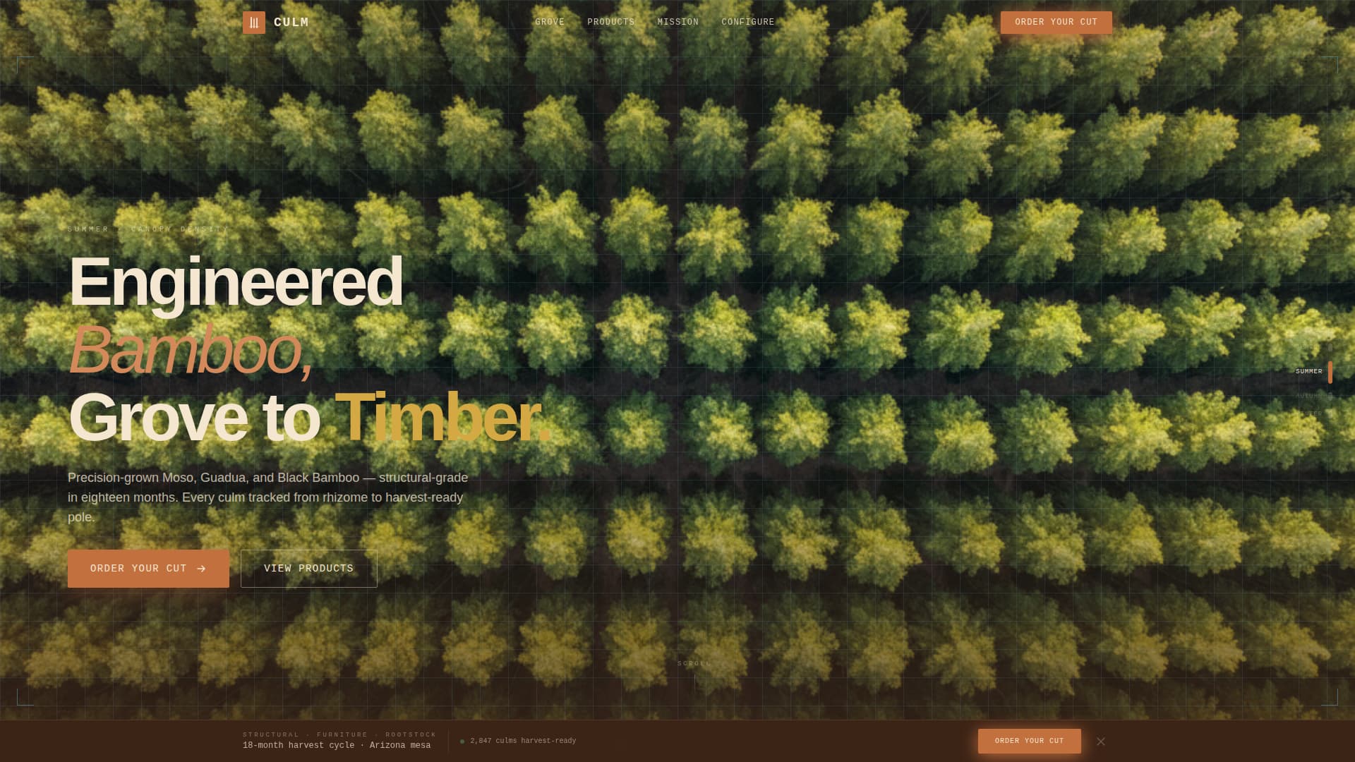 Crop & Grain Farming Professional Website Template