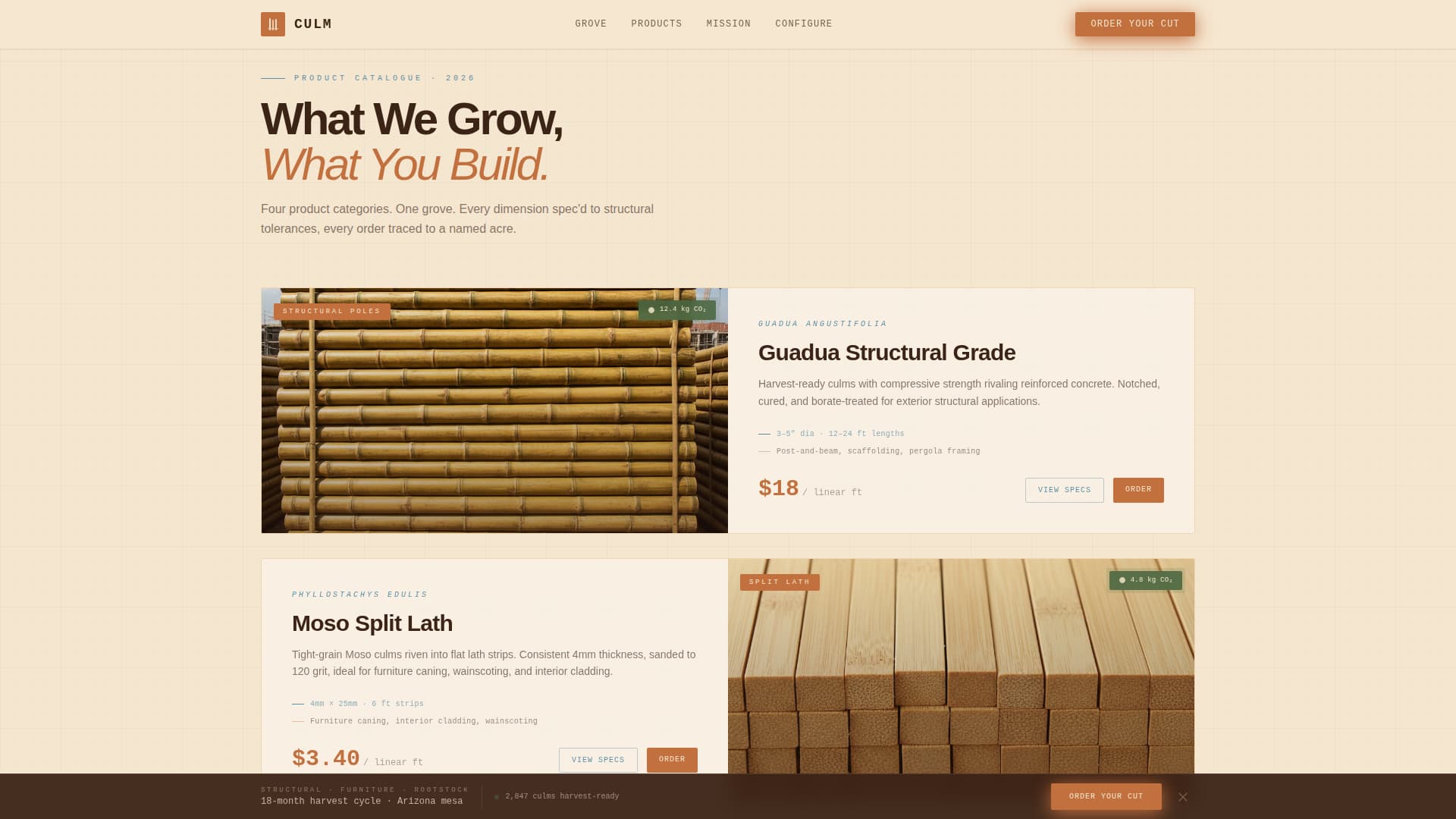 Crop & Grain Farming Professional Website Template