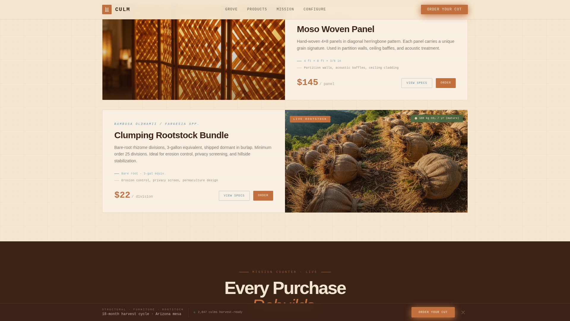 Crop & Grain Farming Professional Website Template