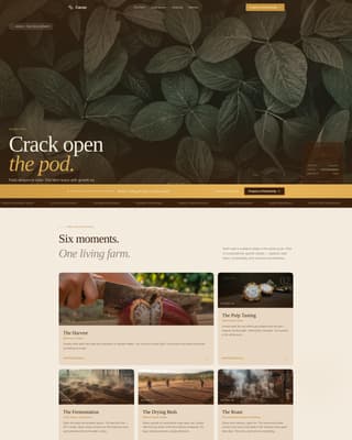 Agri-Tourism & Farm Experience Specialist Professional Website Template
