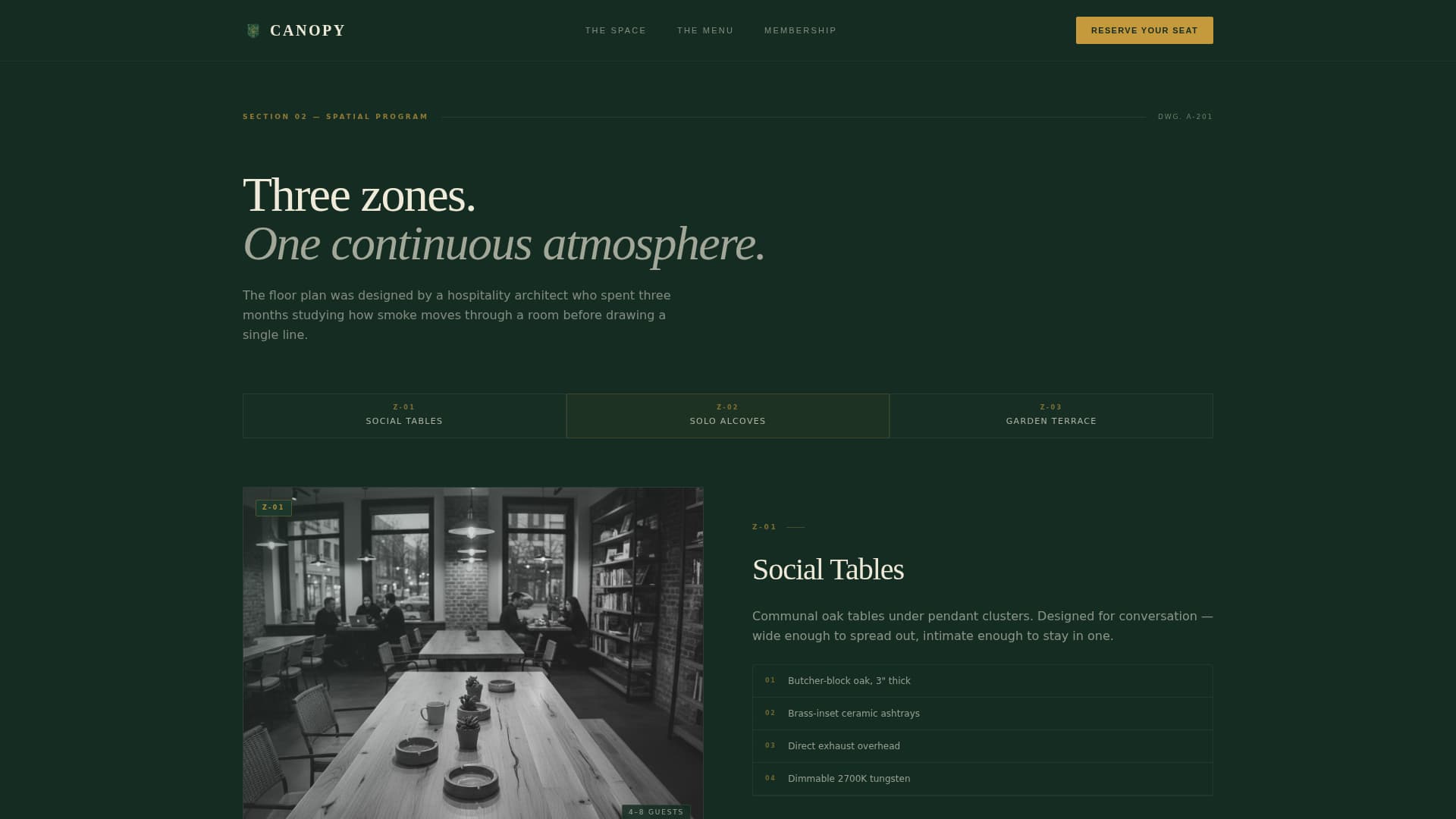 Canopy - Elevated Cannabis Landing Page Template