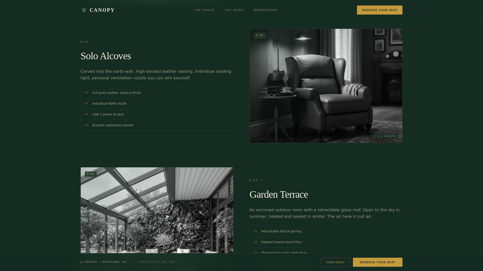 Canopy - Elevated Cannabis Landing Page Template