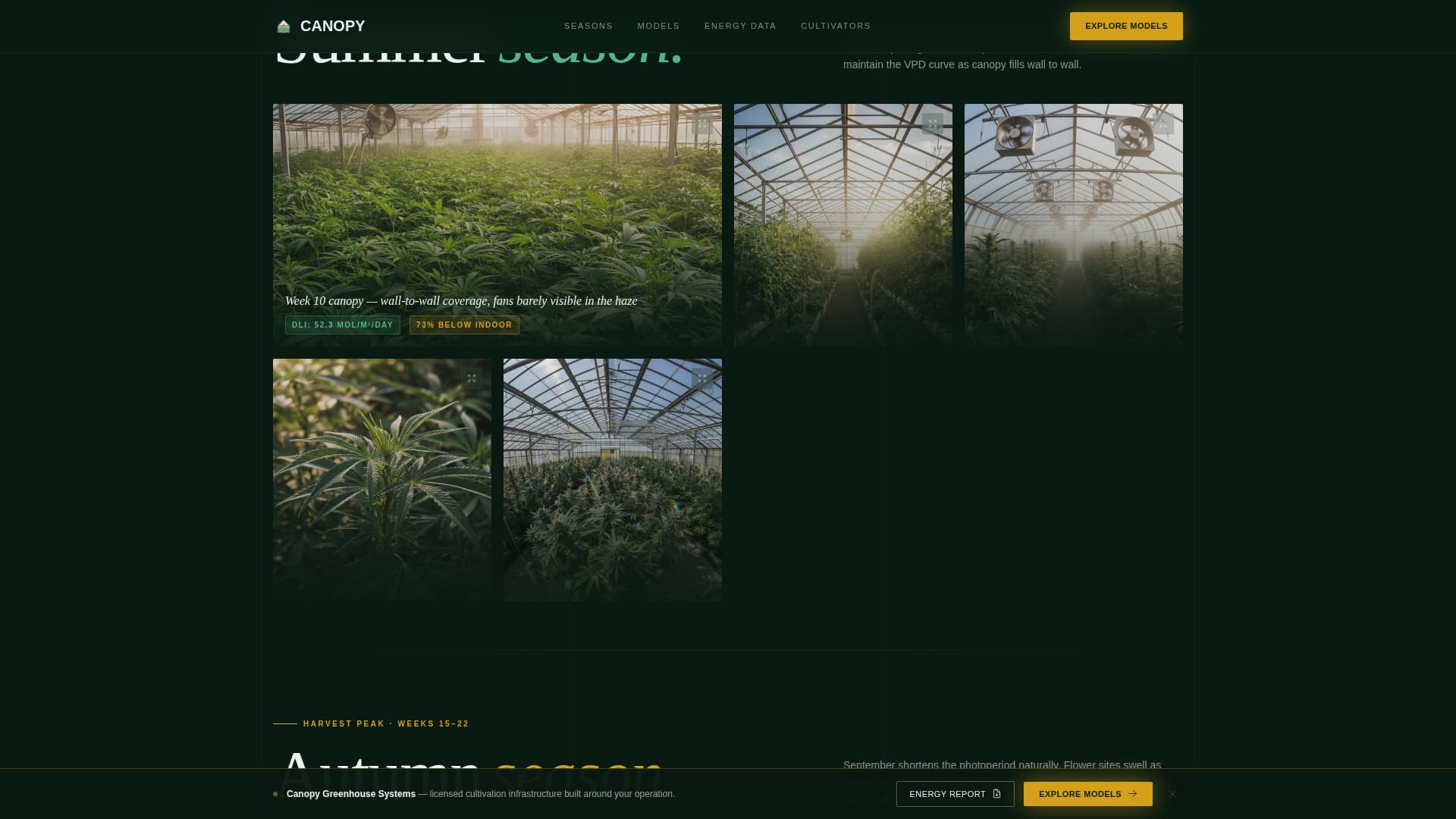 Greenhouse & Indoor Farming Professional Website Template