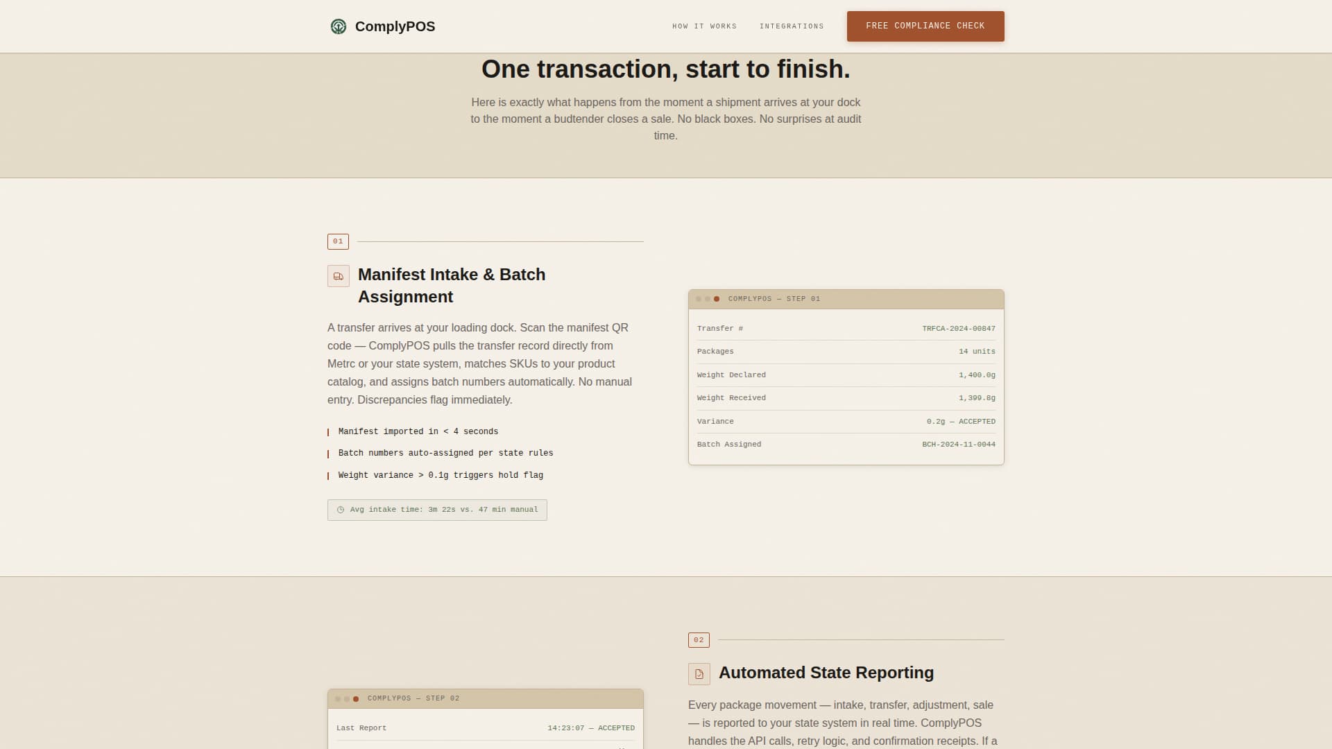 Comply - Trusted Dispensary Landing Page Template
