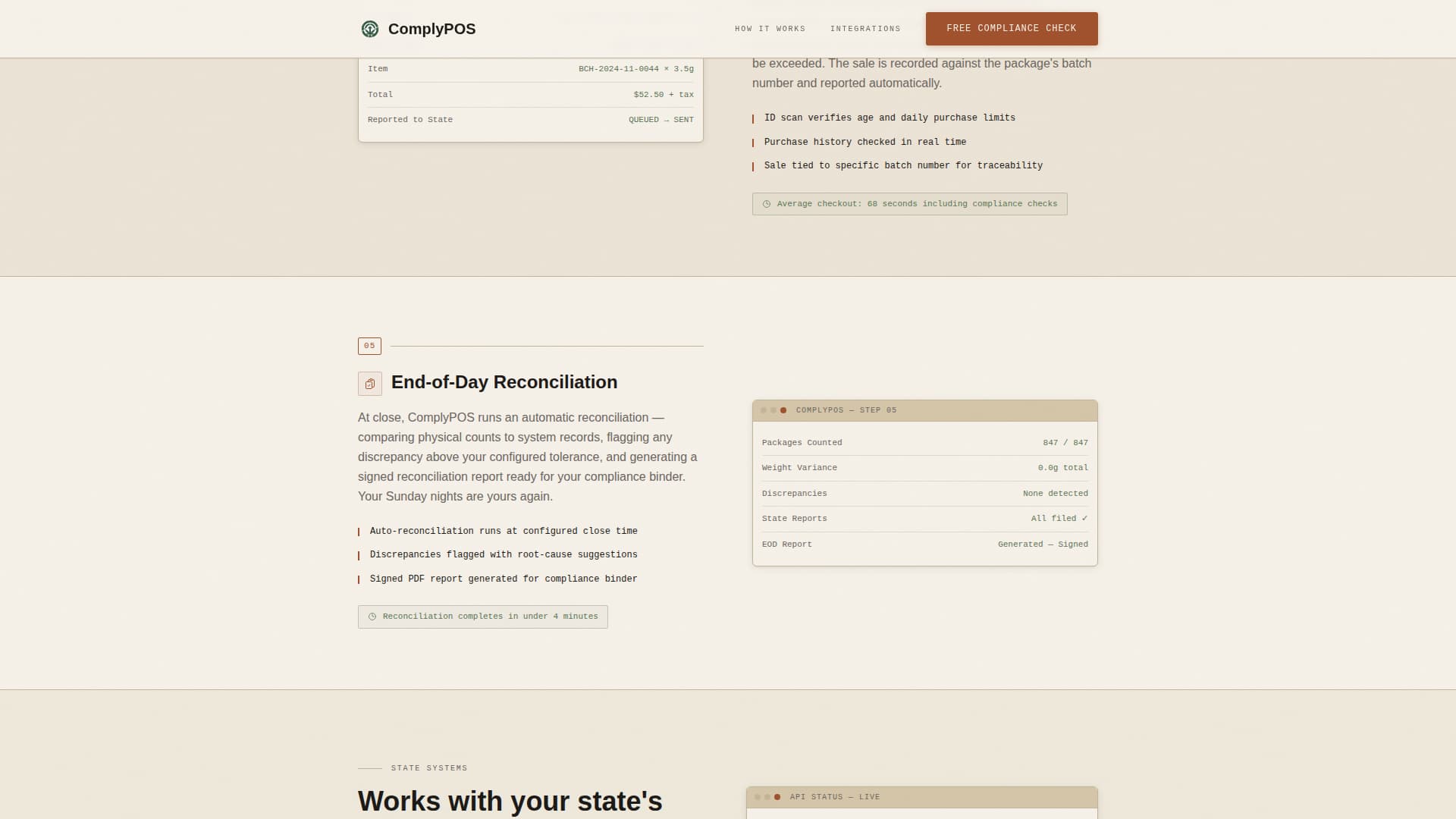 Comply - Trusted Dispensary Landing Page Template