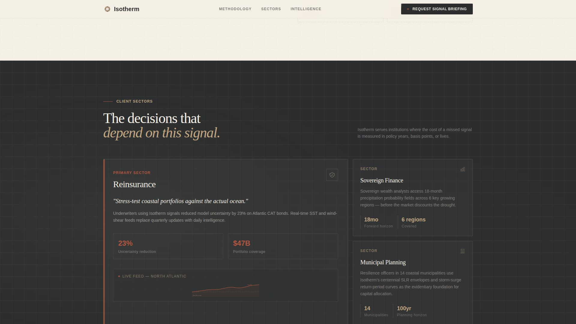 Climate & Environmental Monitoring Professional Website Template