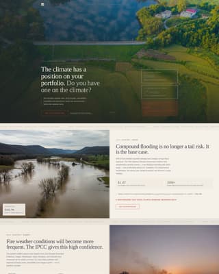 Environmental Consulting Professional Website Template