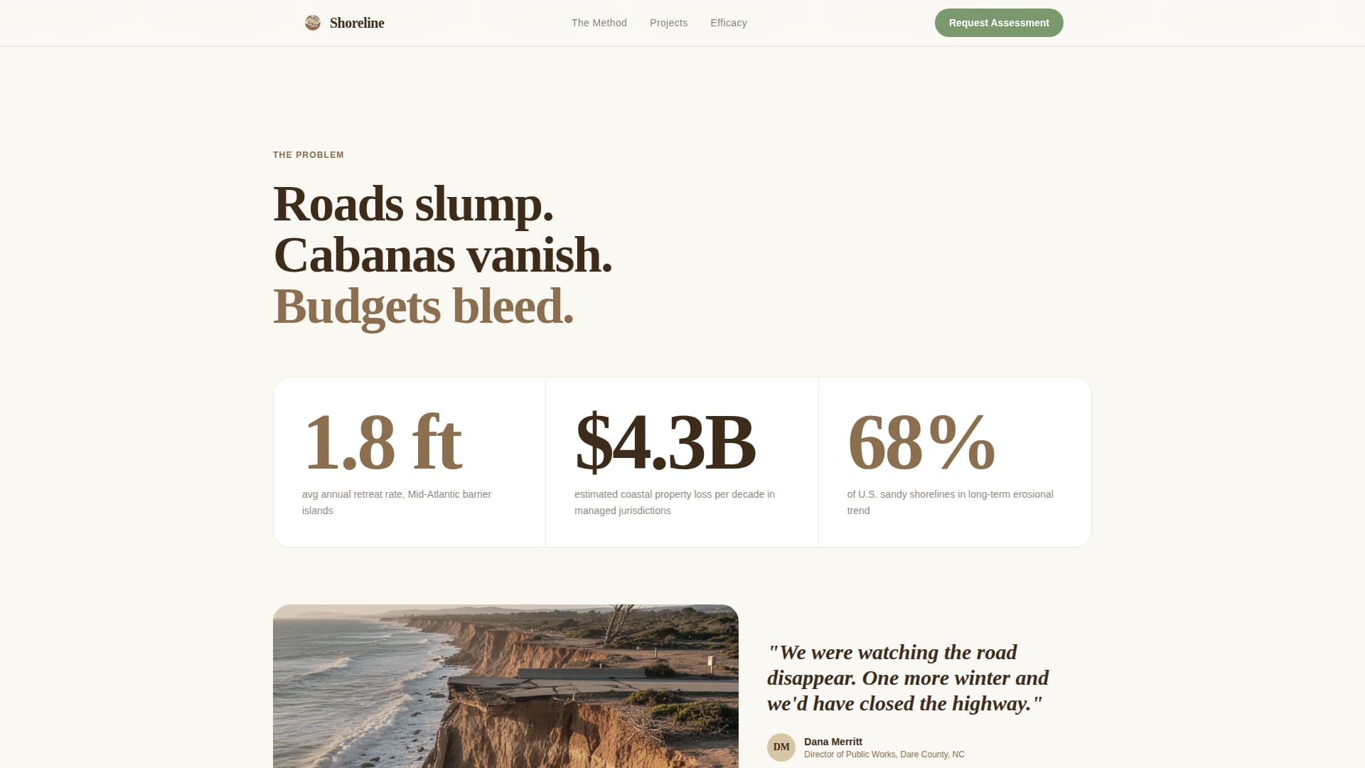 Soil & Water Conservation Directory Website Template
