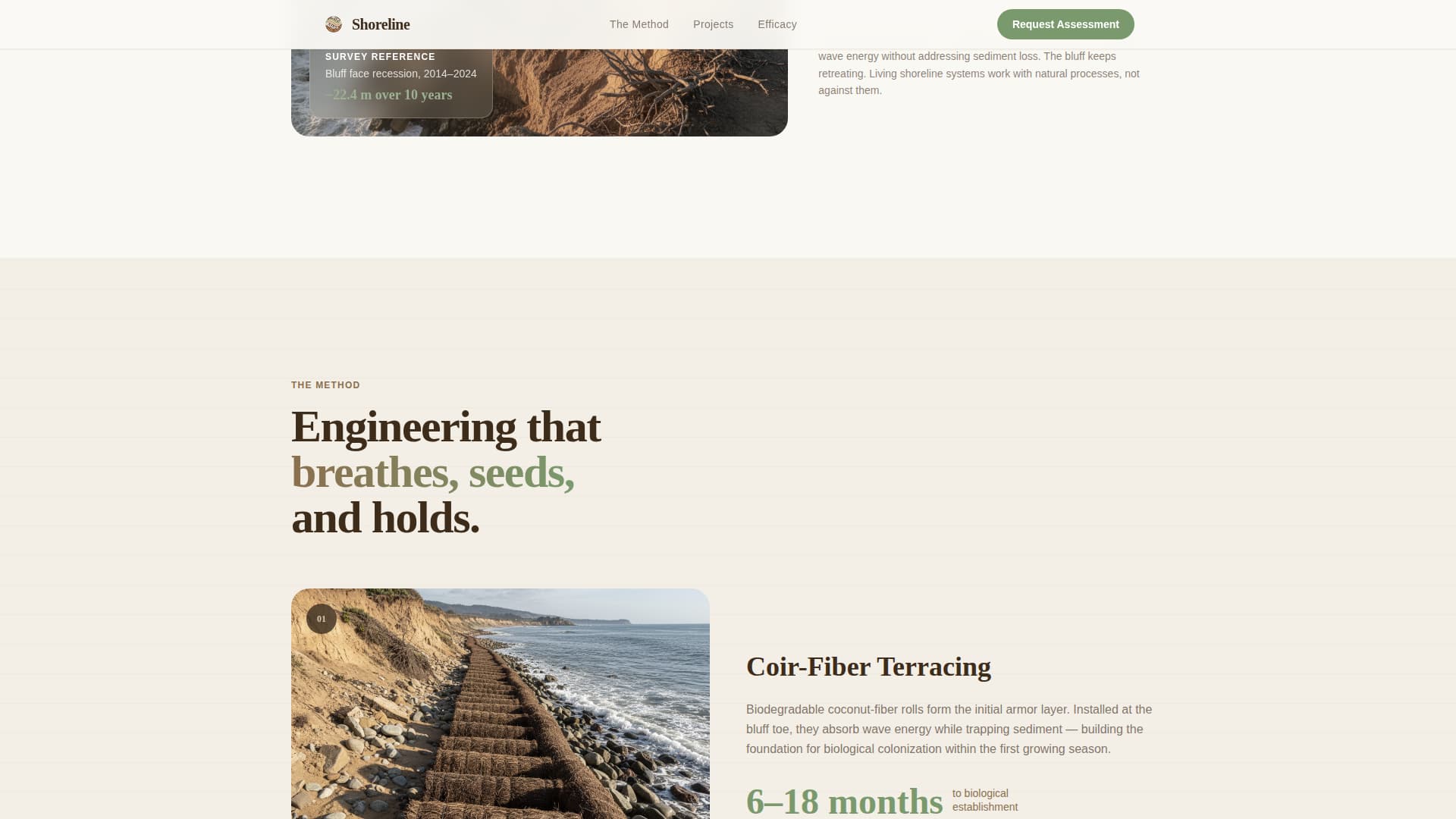 Soil & Water Conservation Directory Website Template
