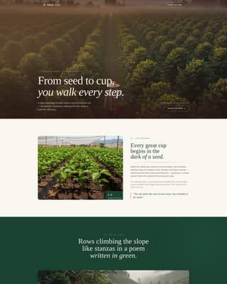 Agri-Tourism & Farm Experience Booking Website Template