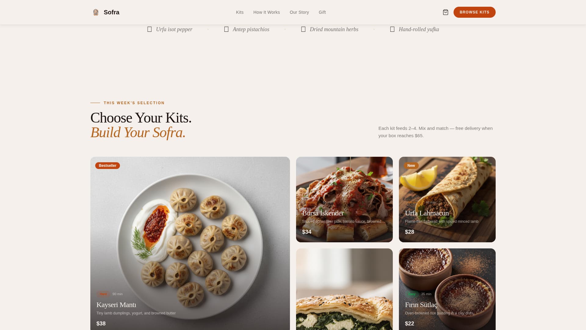 Turkish Dining Professional Website Template