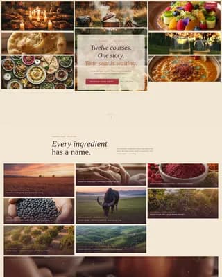 Sofra - Anatolian Tasting Journey Landing Page Template