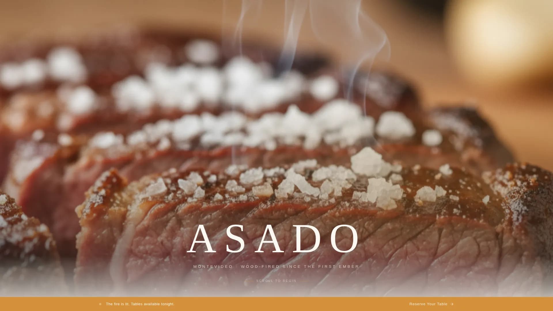 Uruguayan Cuisine Professional Website Template
