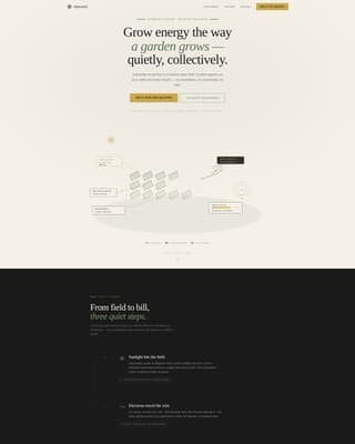 Renewable Energy Company Cost Calculator Website Template