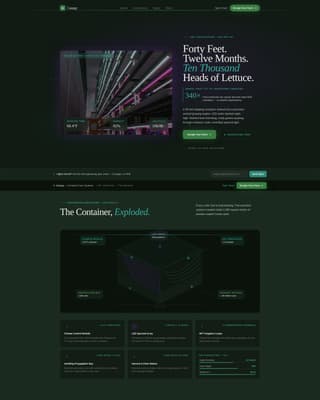 Urban Agriculture Professional Website Template