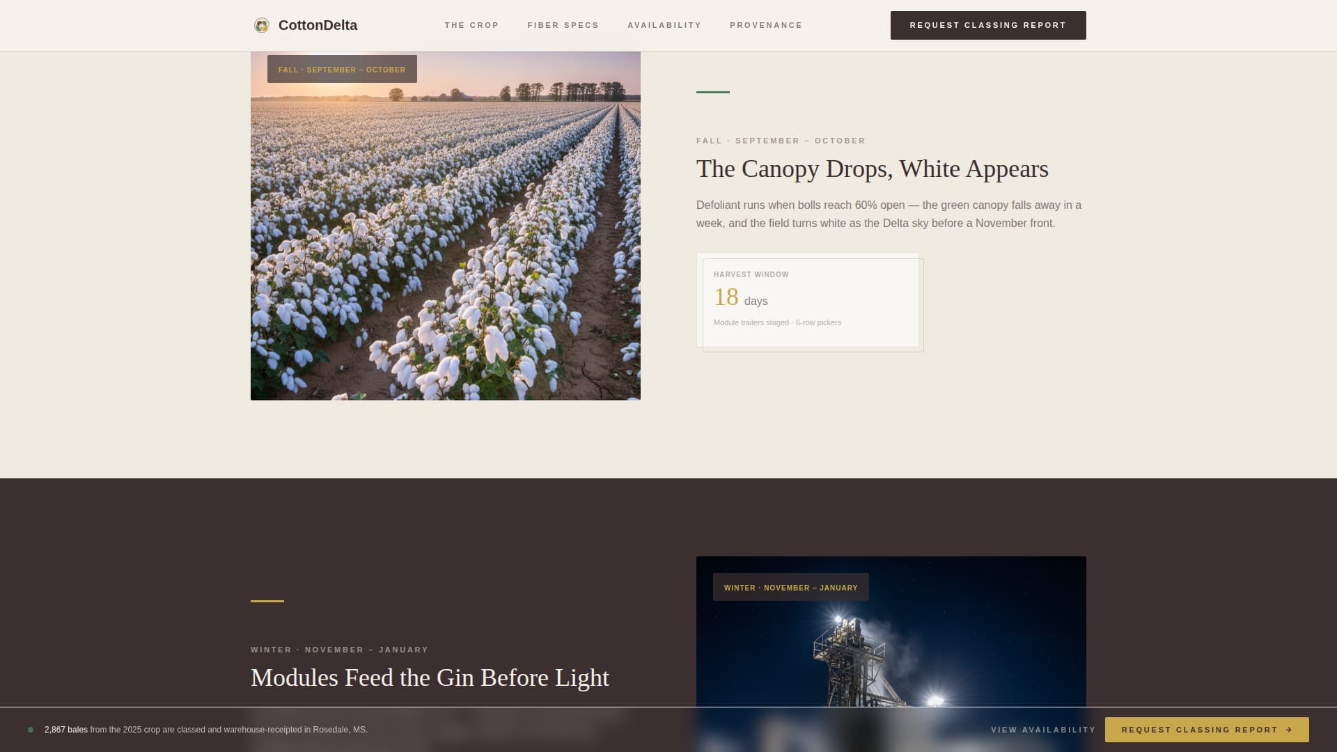 Crop & Grain Farming Advanced Professional Website Template