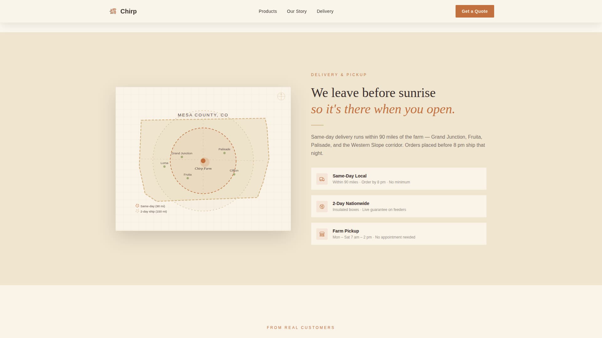 Specialty Farming Careers Website Template