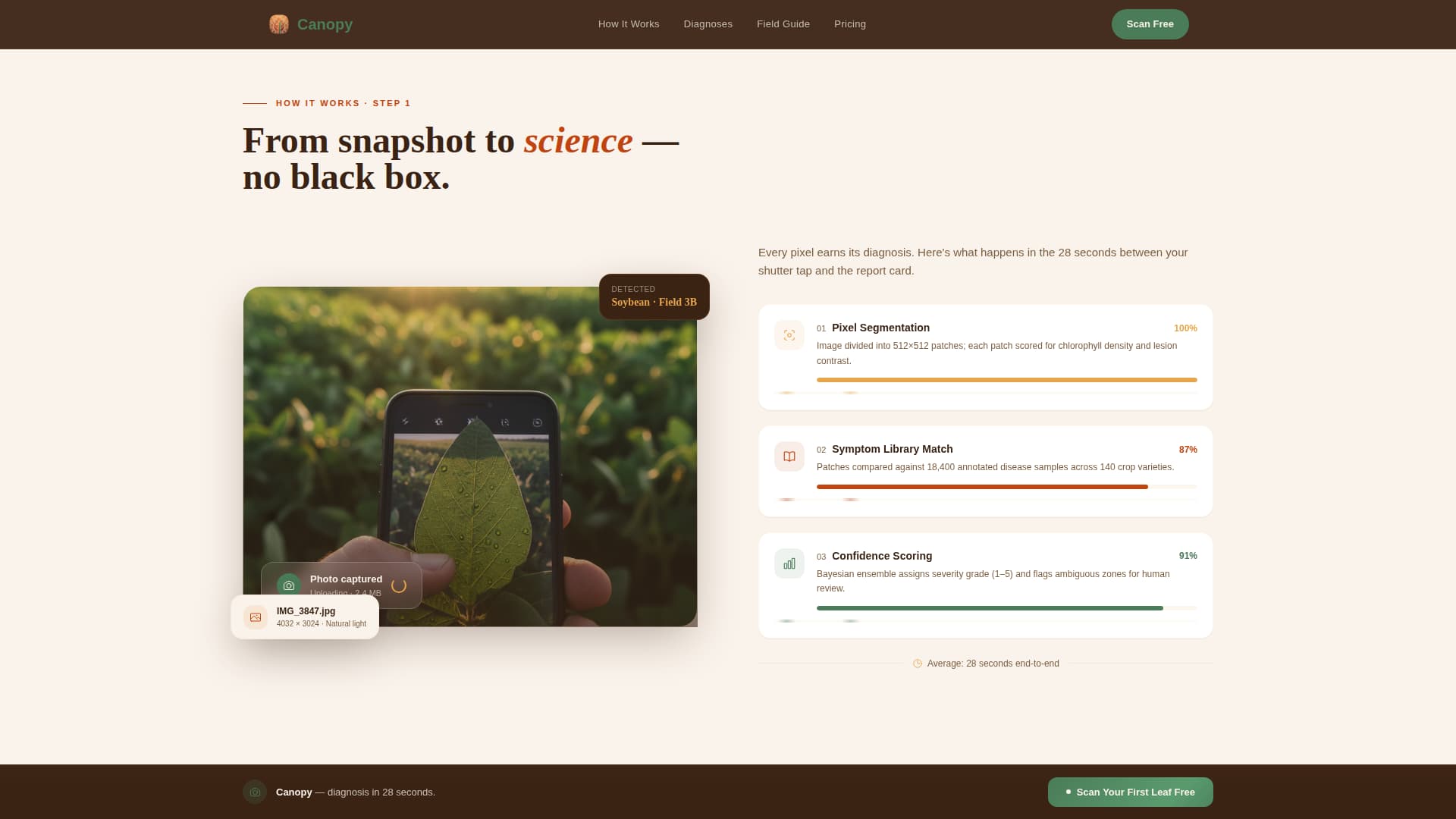 Precision Agriculture Technology Professional Website Template