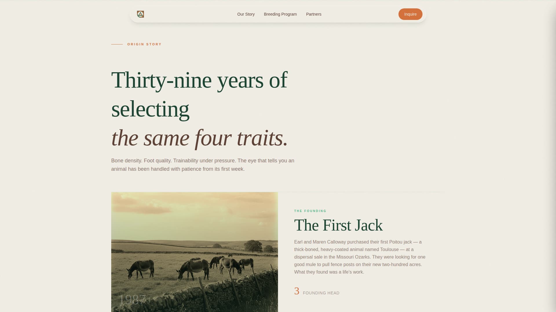 Livestock & Animal Husbandry Advanced Professional Website Template