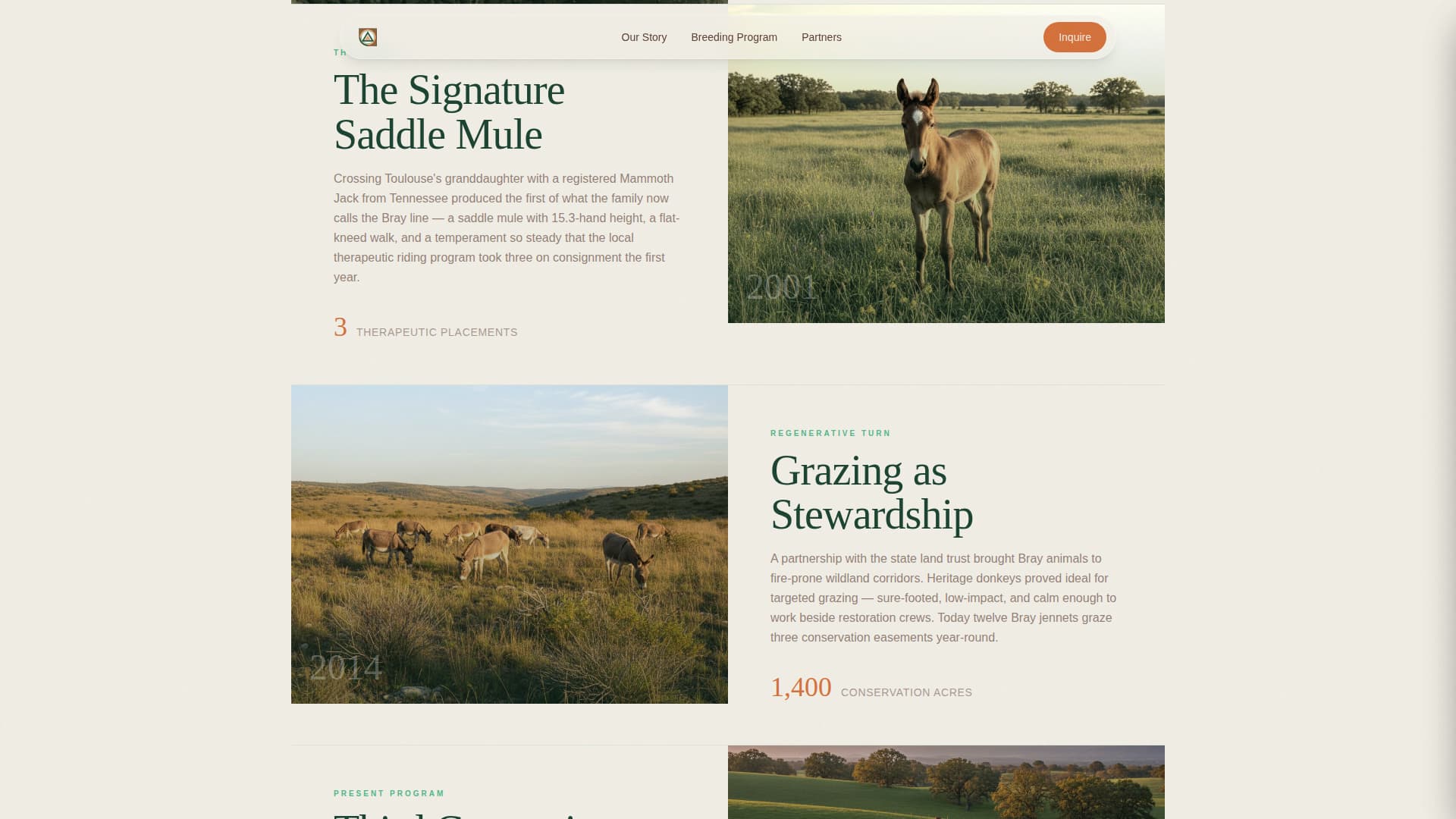 Livestock & Animal Husbandry Advanced Professional Website Template