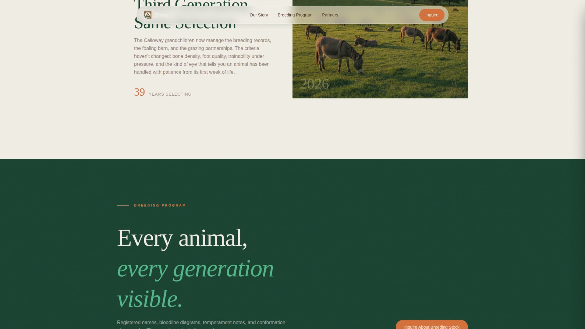 Livestock & Animal Husbandry Advanced Professional Website Template