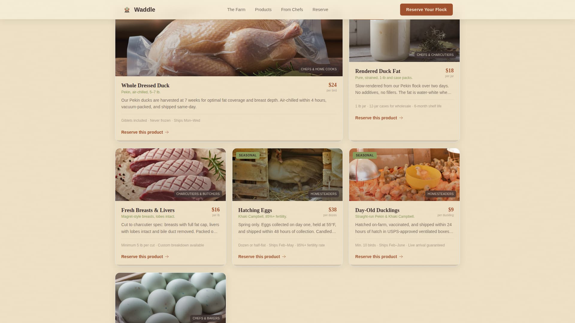 Dairy & Poultry Farm Reviews Website Template