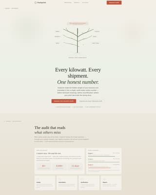 Climate & Environmental Monitoring Specialist Professional Website Template