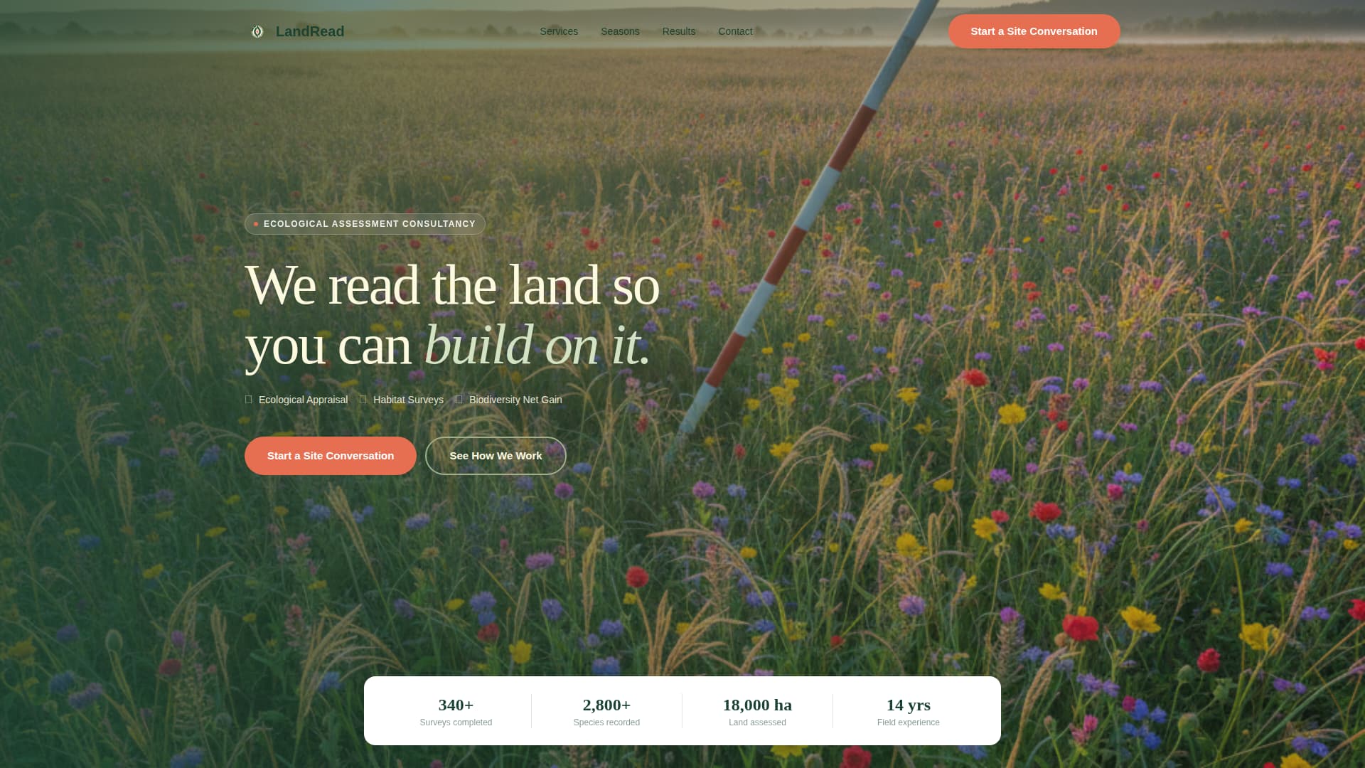 Climate & Environmental Monitoring Privacy Policy Website Template