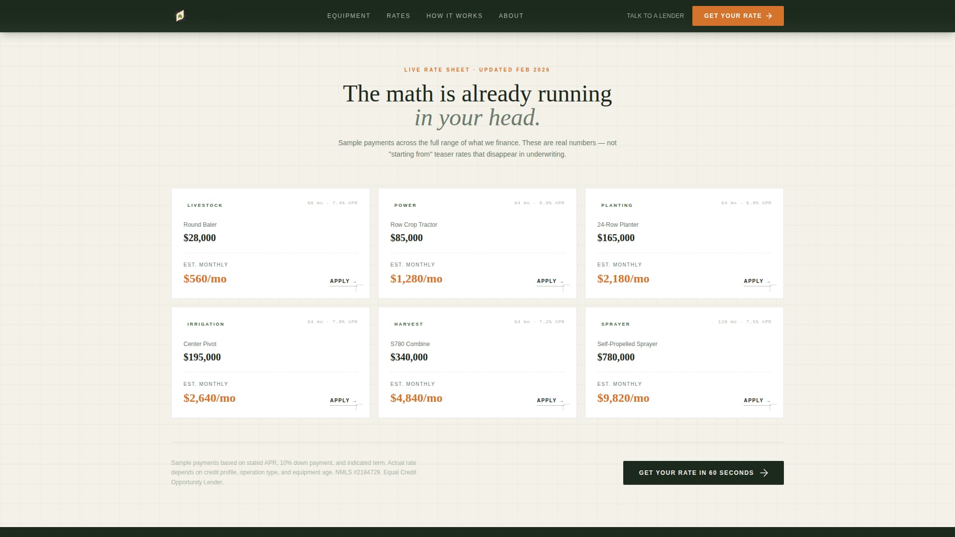 Agricultural Insurance & Finance Professional Website Template