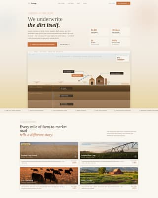 Acreage - Trusted Farmmortgage Landing Page Template