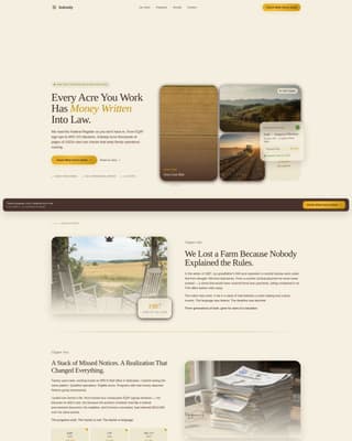 Subsidy - Trusted Farmsubsidy Landing Page Template