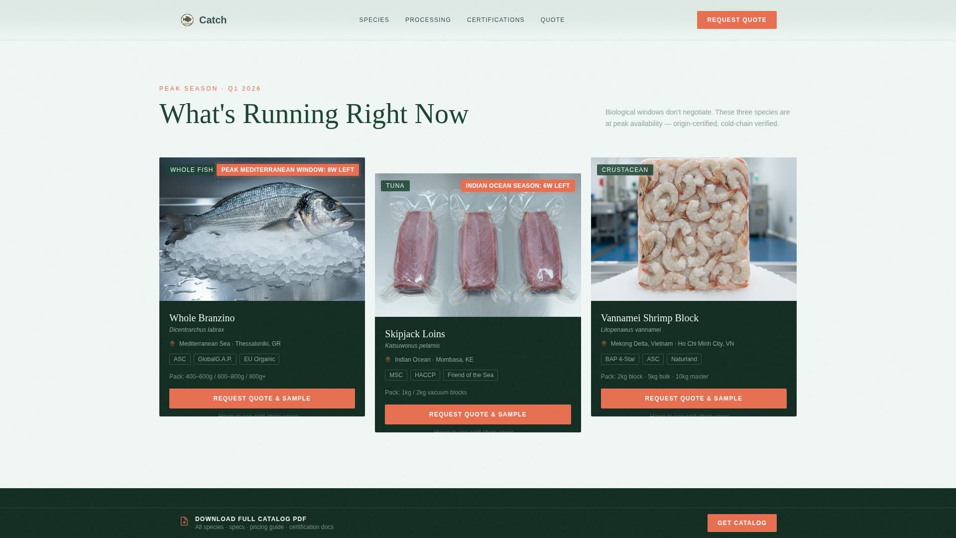 Fishery & Aquaculture Professional Website Template