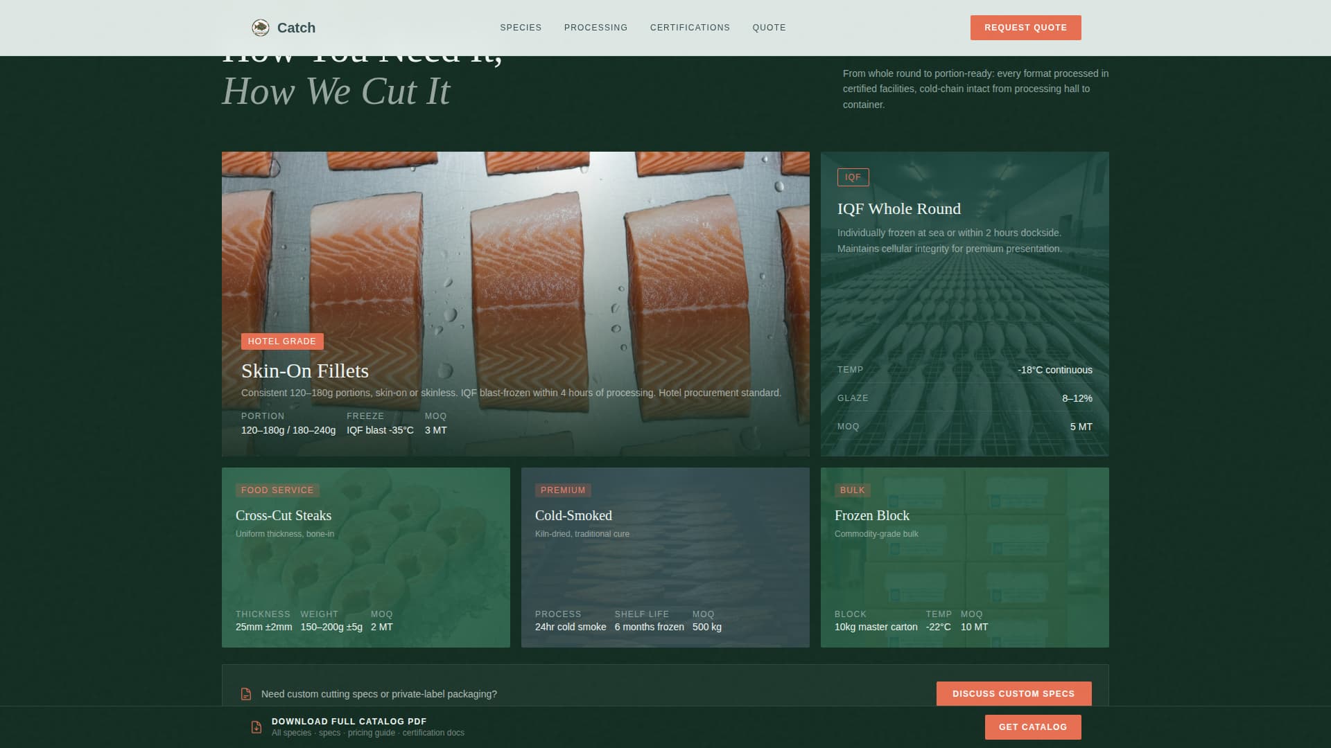Fishery & Aquaculture Professional Website Template