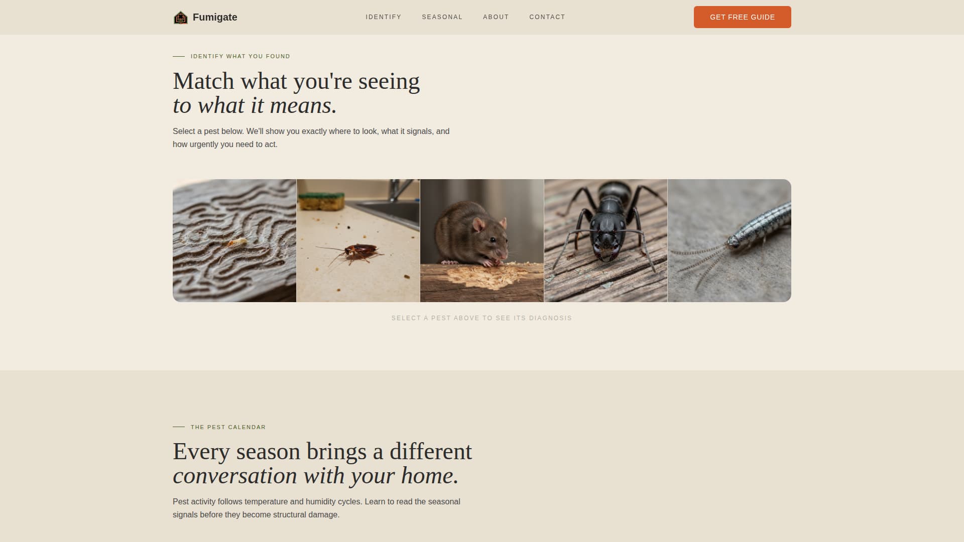 Pest & Crop Protection Professional Website Template