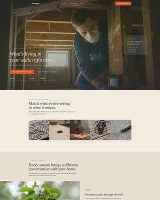 Pest & Crop Protection Professional Website Template
