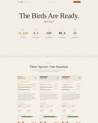 Livestock & Animal Husbandry Booking Website Template
