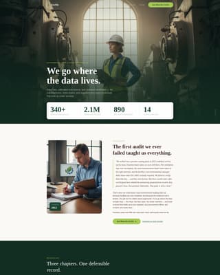 Certify - Trusted Greencertification Landing Page Template