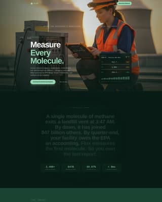 Greenhouse - Premium Gas Landing Page Template