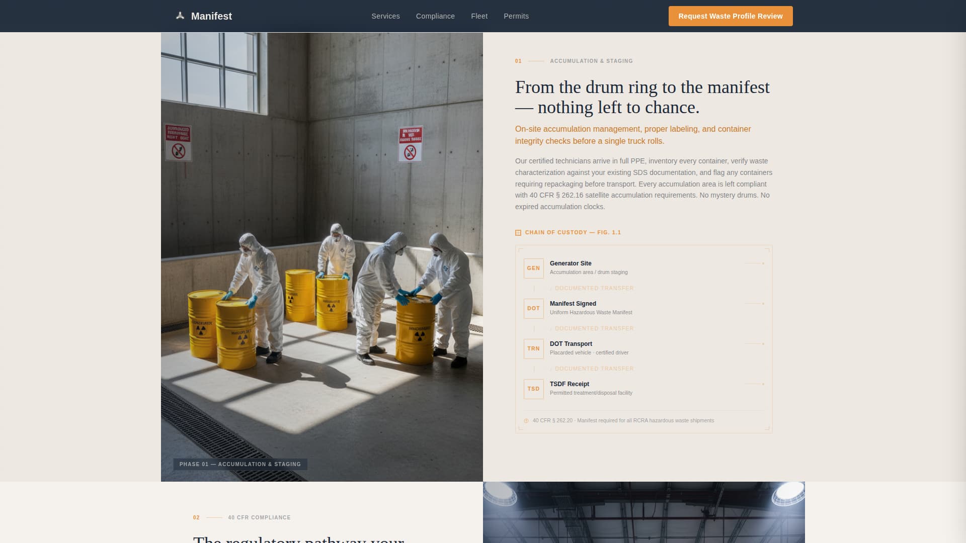 Water & Waste Management Professional Website Template