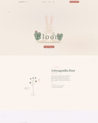 Vegetarian Food & Dining Professional Website Template