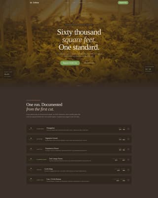 Cultivar - Premium Cultivation Landing Page Template