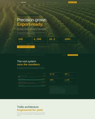 Orchard - Precision Kiwifarm Landing Page Template