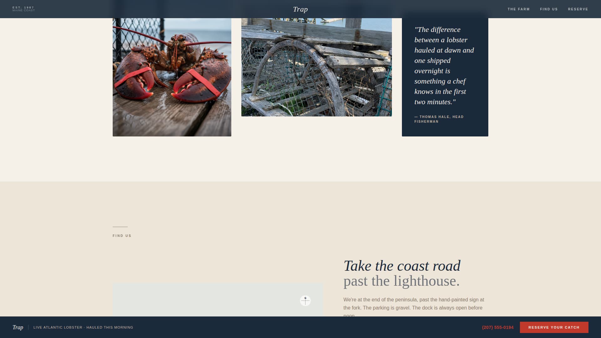 Specialty Farming Reviews Website Template