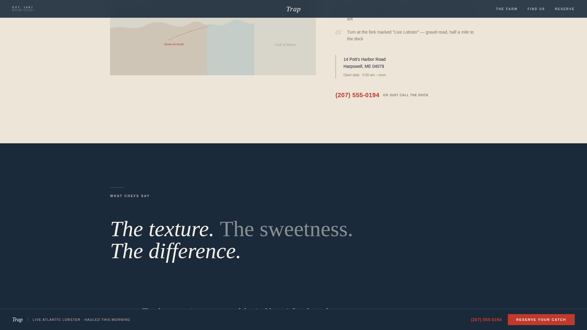 Specialty Farming Reviews Website Template